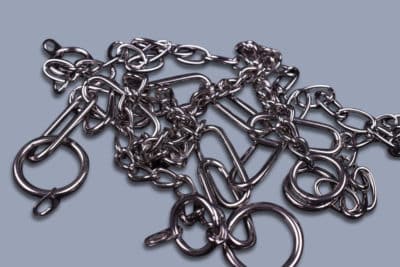 Chain collars stainless steel